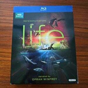 Life DVD 2010 4Disc Box Set BBC Earth Narrated by Oprah Winfrey